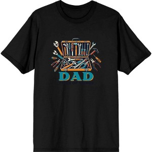 Dad Fixer Of Things
 Adult Crew Neck Short Sleeve Tee - 1 of 2