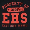 Seven Times Six High School Musical Shirt Womens Property Of East High Boyfriend Fit Tee Black - 2 of 3