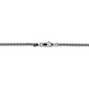 Black Bow Jewelry 2mm, 14k White Gold, Solid Spiga Chain Anklet or Bracelet - 3 of 4