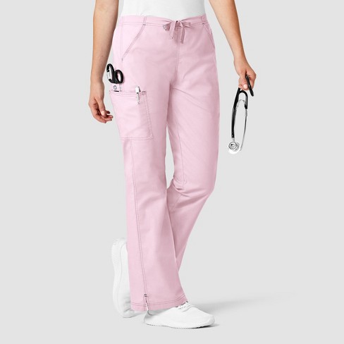 Scrub Pants With Pockets, Womens Cargo Scrub Trousers