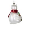 Kat + Annie 4.5 Inch Coco-Cola Cheers To The Season Polar Bear Tree Ornaments - 2 of 3