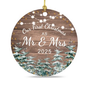 Our First Christmas Ornament 2025, First Christmas Married Ornament 2025 - 1 of 4