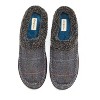 Dearfoams Men's Marshall Microsuede Moccasin Toe Clog House Shoe Slipper - 4 of 4