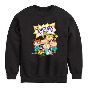 Boys' - Rugrats - Natural Wonder Graphic Long Sleeve Fleece Sweatshirt - 1 of 4