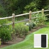 24inch x 50ft Black Vinyl Coated Hardware Cloth 2" X 3" 16Ga Welded Wire Mesh fence,  Metal Garden Plant Fencing, for Chicken Coop and Home Improvemen - 4 of 4