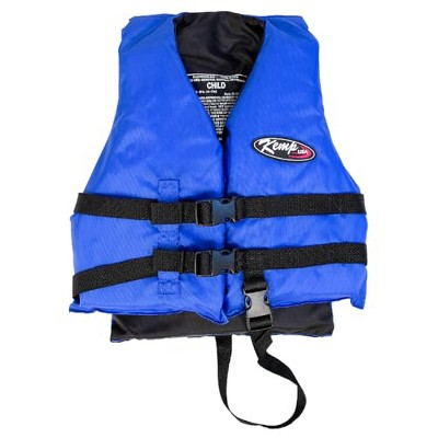 Kemp USA Life Jacket, Blue & Black, Child