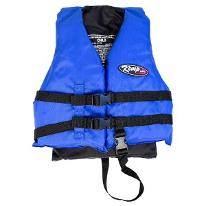 Kemp USA Life Jacket, Blue & Black, Child - 1 of 4