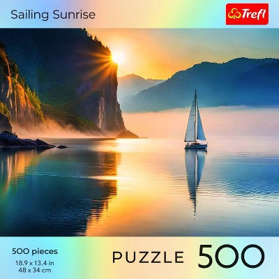 Trefl Nature Sailing Sunrise Jigsaw Puzzle - 500pc