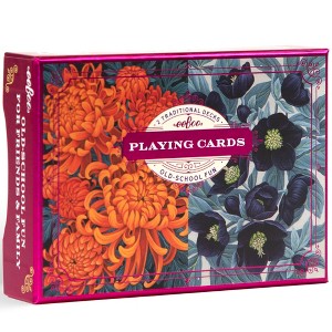 eeBoo Piece & Love: Autumn Abundance - Adult Playing Cards, Set of 2 Decks - 1 of 4