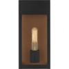 Quoizel Lighting  - Maren - 1-Light Medium Outdoor Wall Lantern, Matte Black - 3 of 4