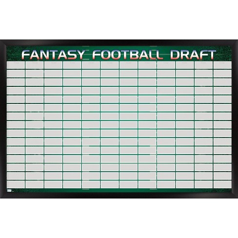 Printable Fantasy Football Draft Board - FREE