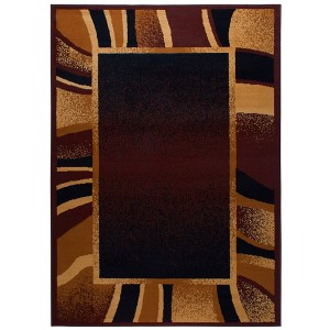 Home Dynamix Premium Rizzy Contemporary Abstract Border Area Rug - 1 of 4