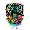 Girl's Design By Humans Hunting For Colors By clingcling T-Shirt - 2 of 3