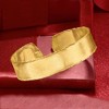 Ross-Simons Italian 18kt Gold Over Sterling Cuff Bracelet - 3 of 4