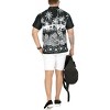 LA LEELA Men's Hawaiian Shirts Short Sleeve Button Down Shirt Mens Hawaii Shirts Boho Holiday Casual Summer Beach Shirts for Men Funny - 4 of 4