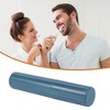 Unique Bargains Travel Portable Vertical Stripe Toothbrush Case 7.87"x1.50" 2 Pcs - 2 of 4