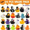 Joyfy Halloween Rubber Ducks Bath Toys, 24 Pcs Mini Rubber Duckie Pool Toys for Kids Gifts Party Favors Halloween Christmas & Birthday Gifts - 3 of 4