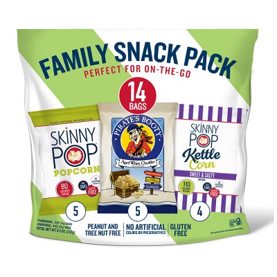 SkinnyPop Original Popcorn, Individual Snack Size Bags, Skinny Pop, Healthy  Popcorn Snacks, Gluten Free, 0.65 Ounce (Pack of 30)