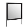 GlasFlength Decorative Wall Mirrors Elegant Mirror Warm Mirror Wooden Mirror Charming Mirror Gentle Mirror for Bedroom, Brown, 40.98"*0.75"*39.02" - 3 of 4