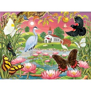 Sunsout Heron Lake 500 pc   Jigsaw Puzzle 68468 - 1 of 4