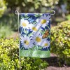Evergreen Daisy Garden Garden Suede Flag - 2 of 2