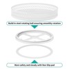 LunaLulinlk Lazy Susan Organizer - 13 inch Rotating Spice Rack Metal Lazy Susan - 3 of 4