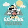 Girls' - Disney - Mickey Mouse Fitted Short Sleeve Graphic T-Shirt - 2 of 4