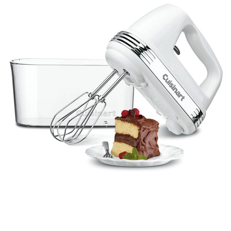 Cuisinart Power Advantage Plus 9 Speed Hand Mixer with Storage Case White HM-90S, 3 of 14