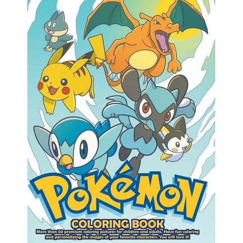 Download Pokemon Coloring Book By Lello Coloring Paperback Target