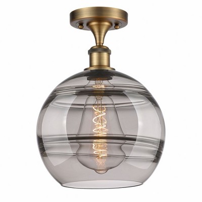 Rochester - 1 Light Semi-Flush Mount In Industrial Style-12.88 Inches Tall and 10 Inches Wide