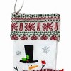 Season's Designs 21In White Snowman Stocking - 3 of 4