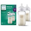 Philips Avent Glass Natural Baby Bottles With Natural Response Nipples - 8oz/2pk - 2 of 4