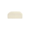 Meridian Furniture,Shaggy Corduroy Performance Fabric Ottoman - 2 of 4