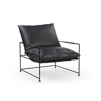 Taran Designs,Torrence Upholstered Metal Accent Chair