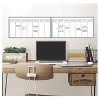 Wall Pops! Dry Erase Calendar Decal Weekly - White: Vinyl Weekly Whiteboard Calendar for Wall, 26x26 Presentation Board - 2 of 3