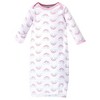 Luvable Friends Girls Cotton Gowns, Girls Clouds, Preemie/Newborn - 4 of 4