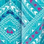 aquamarine batik chevron