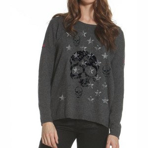 Women's Faded Skull Crew Tee - LABEL+thread - 1 of 2