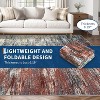 Modern Abstract Rug, Large Washable Low-Pile Non-Slip Carpet for Living Room, Bedroom, Indoor Floor Mat - 4 of 4