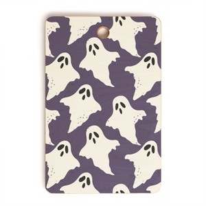 Avenie Halloween Ghosts Cutting Board Rectangle - Deny Designs - 1 of 3