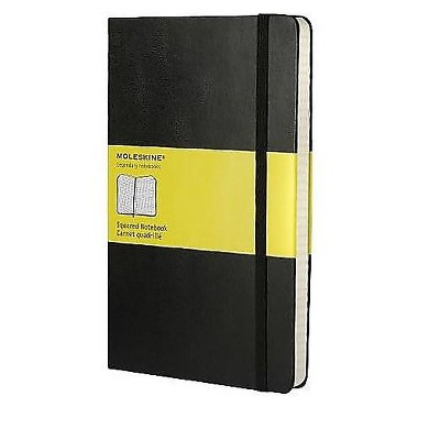 Moleskine Classic Notebook Large 5" x 8.25" Quad Ruled 120 Sheets 401607