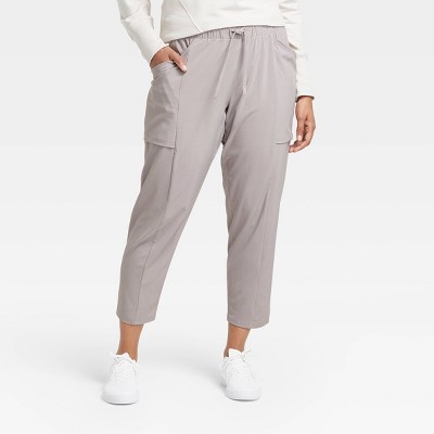 woven tapered pants