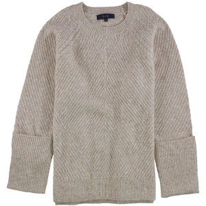 Rachel Roy Womens Ribbed Pullover Sweater - 1 of 1