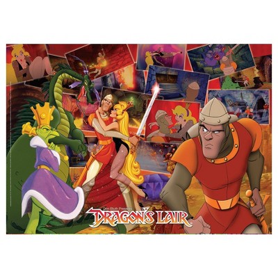 Toynk Dragon's Lair Collage 1000-Piece Jigsaw Puzzle | Toynk Exclusive