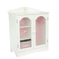 Olivia's Little World - Little Princess 18" Doll Furniture - Fancy Closet with 3 Hangers