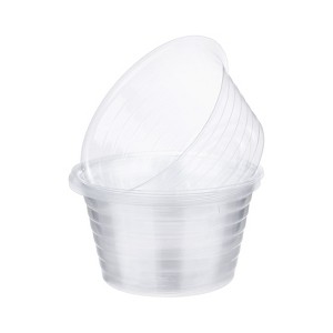 Unique Bargains Plastic Clear Indoor/Outdoor  Thin Plant Saucer Drip Tray - 1 of 4