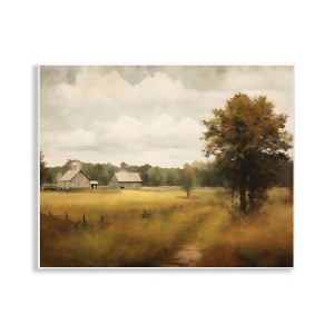 Stupell Industries Old Country Rural Blur Wall Plaque Art - 1 of 4