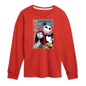 Boys' - Disney - The Nightmare Before Christmas Long Sleeve Graphic T-Shirt - 1 of 4