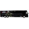 MCI J4500 Coach Bus "Arrow Stage Lines - Veteran Strong" Black Limited Ed to 504 pcs 1/87 (HO) Diecast Model by Iconic Replicas - 2 of 3