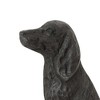 Sitting Dog Decorative Accent Black Cast Iron by Foreside Home & Garden - 3 of 4